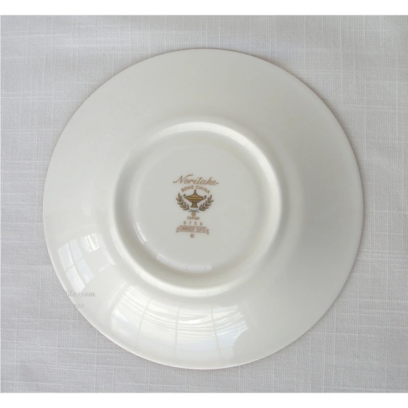 Vintage Noritake Bone China Japan Embassy Suite Pattern 9756 Cup & Saucer - Picture 6 of 11